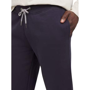 Custom Logo Men's 100% Cotton Windproof Loose Fit Casual Jogger Athletic Lightweight <b>Drawstring</b> Long Pant Sweatpants <b>Trouser</b> - Product Image 6