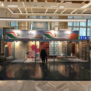 Tapis d'intérieur en laine de Nouvelle-Zélande 100% pure, à poils longs, faits à la main, épais, en peluche, ensembles de tapis, artisanat exquis, uni, orange, antidérapant - Product Image 4