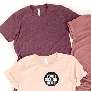 เสื้อยืดเปล่าคุณภาพพรีเมียม ขนาด 4.2 ออนซ์ ยี่ห้อ Bella Canvas รุ่น 3001 สำหรับงานพิมพ์ - Product Image 1