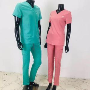 Uniformes Médicos Clásicos para Hombre, Uniformes de Enfermería, Tela Jersey con Spandex, Lavables, Conjunto Personalizado, Uniformes de Hospital - Product Image 2