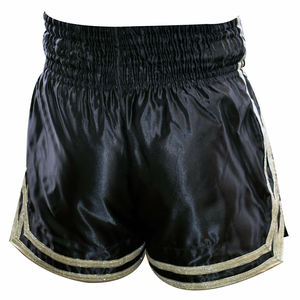 Shorts de boxe en satin respirant et durable de haute qualité avec logo sur le devant, pour Muay Thai, Sanda, MMA, unisexe, pour les arts martiaux - Product Image 6