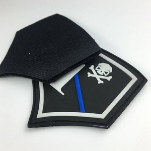Patchs PVC aspect moderne, logo en caoutchouc personnalisé, étanches, badge 3D gaufré, patchs souples et durables, vente en gros - Product Image 6