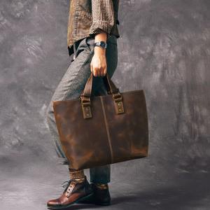 Sac à bandoulière en cuir véritable pour femme, sac fourre-tout tendance, sac à main en cuir LTB-0209 - Product Image 3