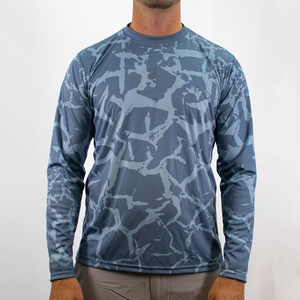 Camisa de Pesca de Manga Larga para Hombre, 100% Poliéster, Impermeable, Cortavientos, de Secado Rápido, Ligera, con Estampado Personalizado por Sublimación - Product Image 6