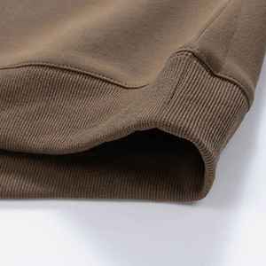 Custom 500 GSM Embossed Sweatshirt for Men Winter <b>Thermal</b> Thick 100% Cotton <b>Fleece</b> Oversized Heavyweight Hoodie - Product Image 2