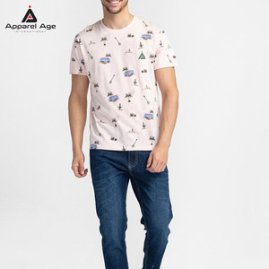 เสื้อยืดคอตตอน 100% ดีไซน์ใหม่ล่าสุด สไตล์สตรีทแวร์ พิมพ์โลโก้ตามสั่ง ทรงหลวม ราคาส่ง สำหรับผู้ชาย - Product Image 4