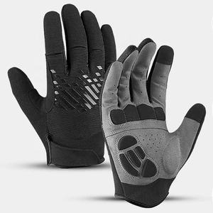 Écran tactile PU cuir moto doigt complet gants équipement de protection course vélo équitation moto Motocross gants 2021 - Product Image 1
