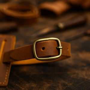 Full Grain Leather Luggage Tags Genuine Cowhide Travel Tags Privacy Cover Suitcase <b>Name</b> <b>Labels</b> Custom LMP-0176 - Product Image 3