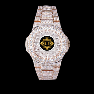 Premium Moissanite <b>Diamond</b> Quartz <b>Watch</b> Square Unisex VVS Clarity Fully Iced Bar Dial Stainless Steel Band HipHop Sporty Daily - Product Image 1