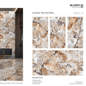 Azulejo de Porcelana Brillante Primez 600x1200, Formato Grande, Superficie Pulida Premium, para Paredes y Pisos, Diseño Interior y Exterior Moderno Plus - Product Image 1