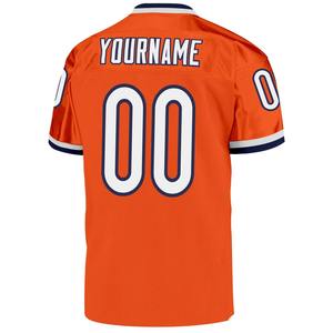 Custom American Football Jersey Men's V Neck Team Uniform Quick Dry Full Sublimation Sports Shirt OEM ODM Private Label Apparel - Product Image 4