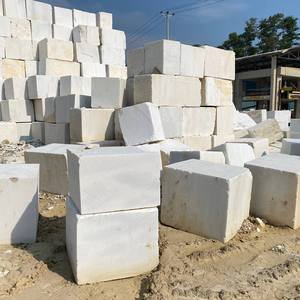 Bloque de Mármol Natural, Piedra Cruda de Cantera, Losa para Escultura, Corte a Máquina, Impermeable, Moderno, Ecológico, para Exteriores, Villas y Apartamentos - Product Image 1