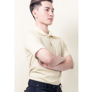 ODM/OEM Customizable Design High Quality VN Manufacturer Men's Short Sleeve for Polo Shirt Durable PE Cotton-Verified - Product Image 5