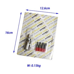 TAIWAN CALIBRE 5pc 3/8” Dr Universal Joint <b>Star</b> Bit Set with 4pc Changeable Bits - Product Image 5