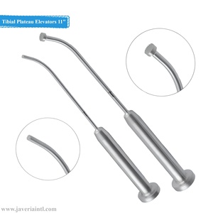 Elevadores Tibiales, Juego de 2 Piezas, Instrumentos Quirúrgicos Ortopédicos de Precisión, Herramientas Quirúrgicas de Acero Inoxidable para Procedimientos de Articulación de Rodilla, MEDESA - Product Image 2