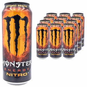 Wholesale Monster Nitro Cosmic Peach Energy Drink 0.5L Can High Performance Carbonated Energy Beverage Bulk Wholesale Supplier - Product Image 4