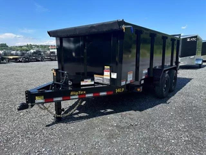 Remolque basculante de alta resistencia AMP 7x14 para uso agrícola, con sistema hidráulico duradero y componentes de engranajes, remolque para tractor - Product Image 4