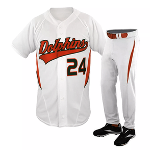 Conjunto de Uniforme de Béisbol con Camuflaje Digital Azul Marino Personalizado – Camiseta con Botones y Pantalones Grises, Proveedor de Ropa Deportiva Transpirable - Product Image 6