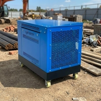 Groupes électrogènes silencieux à essence 5Kva 8Kva 10Kva 12Kva OEM ODM 50/60HZ, générateur au biogaz, ATS/remorque en option, groupe électrogène de secours