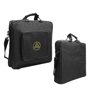 Étui souple de luxe classique MM-WM en Cordura avec fermeture éclair, broderie légère de l'emblème Royal Arch, 12+ compartiments - Product Image 1