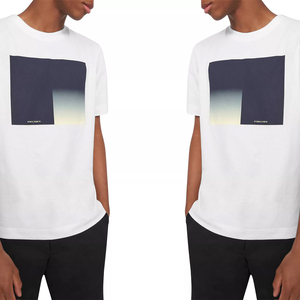 OEM Custom made design digital printing casual comfortable white T-shirt for <b>boys</b>/Men as per customer requirement and demand. - Product Image 6