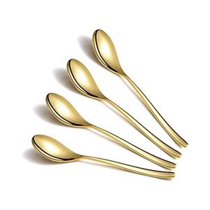 Juego de cubiertos de servidor de acero de alta calidad, cuchara pulida con espejo plateado, juego de servidor de ensalada con gran oferta, servidor de ensalada con mango de aspecto nuevo - Product Image 4