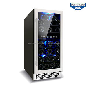 Enfriador de vino refrigerador cantinetta mima vino de doble zona de cava de vinos bodega mini frigoríf 88L - Product Image 4