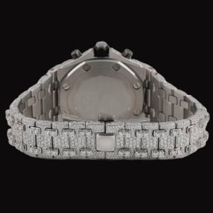 Reloj Mecánico de Lujo con Diamantes VVS Moissanite y Movimiento de Cuarzo, Estilo Hip Hop, Totalmente Cubierto de Diamantes, Gran Venta 2026, para Hombre y Mujer - Product Image 3