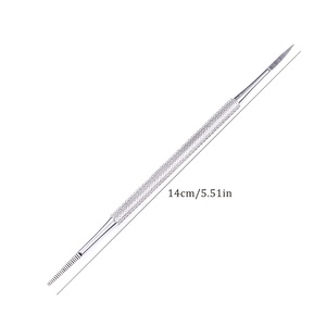 ตะไบเล็บเท้าสแตนเลสความแม่นยำสูง แบบสองด้าน สำหรับทำความสะอาดเล็บเท้าหนา - Product Image 2