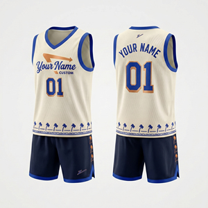 Ensemble d'uniformes de basket-ball réversibles personnalisés par sublimation pour hommes |   Ensemble d'entraînement avec maillot et short imprimés numériquement avec le nom, le numéro et le logo OEM - Product Image 6