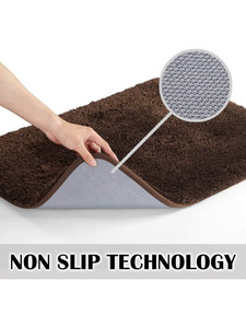 Customised Modern Classic Hot Selling Personalized Fit Plush Bath Mats Perfect Bathroom Addition Durable <b>Edge</b> Stitching Comfort - Product Image 2