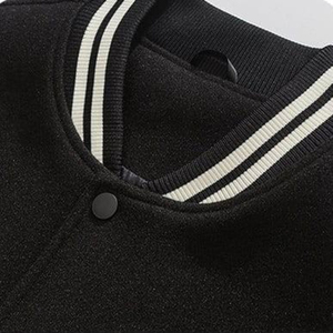 Wholesale Oversized <b>Yellow</b> Front Custom Logo Windproof Embroidered Motorcycle Jacket Men Autumn - Product Image 3
