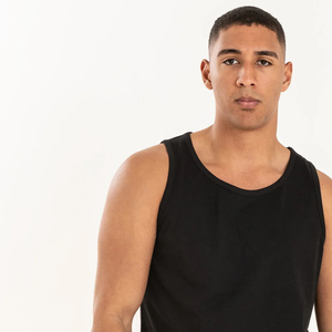 Camiseta Deportiva de Verano para Hombre, Cuello Redondo, Algodón Fino, Transpirable, Color Sólido, para Deportes y Fitness - Product Image 1