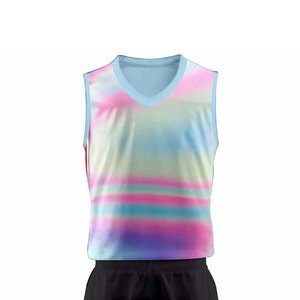 Unisex Solid Color Sleeveless Tank Top Black Shorts <b>Set</b> Quick Dry Breathable <b>Volleyball</b> Apparel Polyester Summer Athletic Wear - Product Image 4