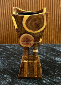 Quemador Bakhoor de madera de resina hecho a mano, una mezcla perfecta de artesanía natural y felicidad aromática de la India - Product Image 2