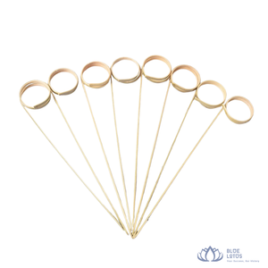 [ALTA CALIDAD] |   Brochetas de bambú desechables Teppo para asar carne, brochetas para restaurante, exportación de Vietnam - Product Image 1