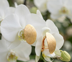 Boucles d'oreilles clous géométriques plaquées or 18 carats, design minimaliste tendance, pour enfants, fiançailles, fête, mariage, usage quotidien - Product Image 5
