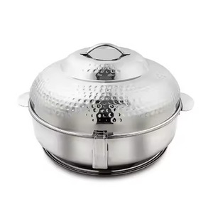 Olla de Metal de Primera Calidad, Diseño Moderno, Cazuela Aislada, Estilo Elegante, Calentador de Alimentos para Cocina y Comedor, Tazón para Servir - Product Image 3