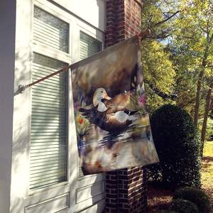 ธงตกแต่งเสาระเบียงหลากสีขนาดใหญ่สำหรับตกแต่งสวนธงบ้านเป็ดแบบทั่วไปธงติดผนังผ้าโพลีเอสเตอร์-ธง - Product Image 2