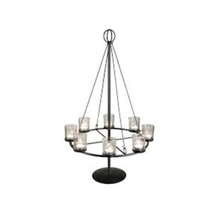 Metal Iron Candelabra for Table with Birds and Flowers, Colorful <b>Tree</b> of Life Bohemian <b>Candle</b> Holder - Product Image 4
