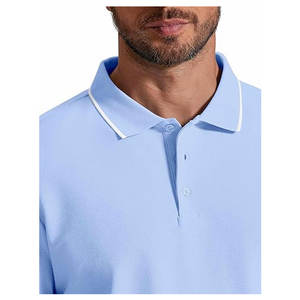 Camisetas Polo Clásicas para Hombre, Manga Corta, Algodón Piqué, Camisetas Polo Casuales de Verano, Camisa de Golf a la Moda, Cómoda, Suave y Ligera - Product Image 4