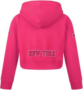 Sudadera con Capucha Clásica Triple Rosa Personalizada de la NBA para Niñas - Product Image 3