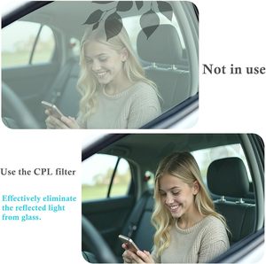 Kit de filtres d'objectif d'appareil photo pour <span class=keywords><strong>téléphone</strong></span> 52 mm à clipser, filtre polarisant circulaire pour iPhone 17 16 15 14 13 12 11 - Product Image 3