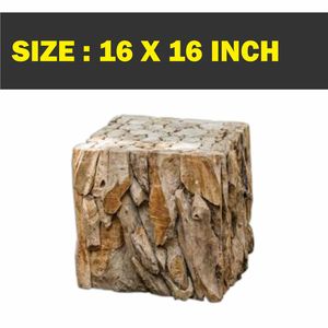 TEAK ROOT CUBE FOREST <b>TABLE</b> - Product Image 4