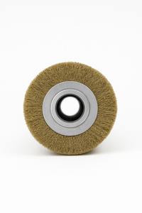Brosse à rouleaux en fil de laiton de qualité supérieure pour équipement industriel ou nettoyage des métaux, disponible à un prix abordable - Product Image 2