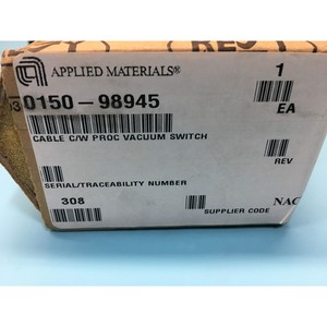 สายเคเบิล AMAT 0150-98945 พร้อมสวิตช์สุญญากาศ PROC, 124868 - อุปกรณ์และอะไหล่เซมิคอนดักเตอร์ระดับโลกที่เชื่อถือได้ - Product Image 1