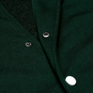 Men's Woolen Leather Bomber Varsity <b>Jacket</b> Custom Winter Casual Design Chenille Embroidery Letterman Sports Baseball Horn Detail - Product Image 5