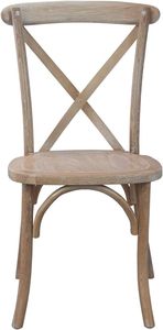 Modern Solid Wood <b>Dining</b> <b>Chair</b> Cross Back Design <b>Stackable</b> <b>Dining</b> Room Furniture Stable Home Furniture Microfiber Upholstery - Product Image 3
