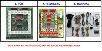 Máquina Arcade Personalizable con Diseño Acrílico Modelo BGFM-XX, Operada con Monedas, para Interiores, Hogar o Salón de Juegos, 110V/220V
