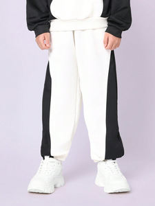 Conjunto Deportivo de Dos Piezas para Niñas, Pantalones Anchos de Dos Tonos, Estilo Casual, Ropa para Niñas y Niños, Conjunto de Ropa para Bebés 2026 - Product Image 4